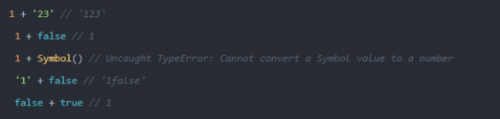 JavaScript中如何進行隱式類型轉換3