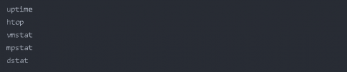 Linux系統常用監控命令20